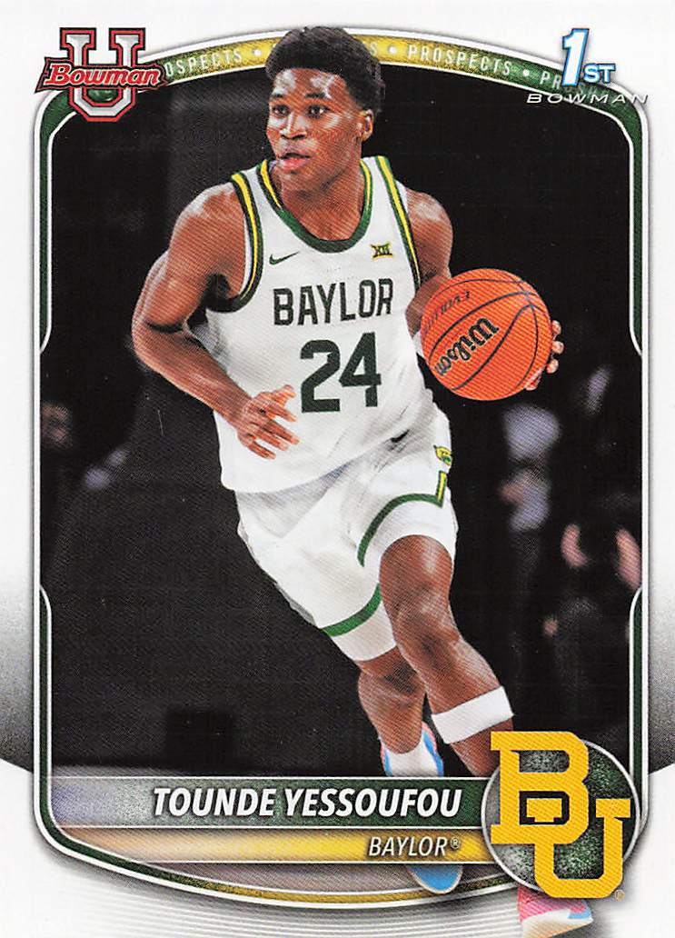 2025-26 Bowman Basketball Prospects Tounde Yessoufou #BPP-11