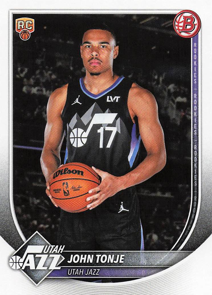 2025-26 Bowman Basketball John Tonje #49 Rookie