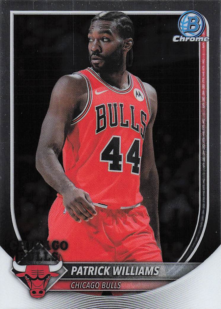 2025-26 Bowman Basketball Chrome Patrick Williams #BCV-158