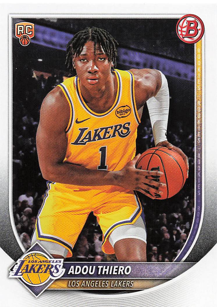 2025-26 Bowman Basketball Adou Thiero #36 Rookie