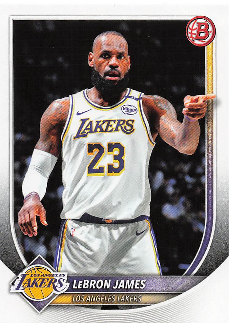 2025-26 Bowman Basketball LeBron James #121