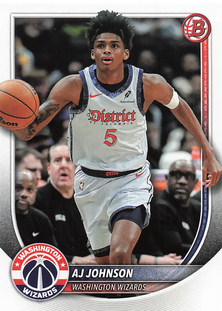 2025-26 Bowman Basketball AJ Johnson #178
