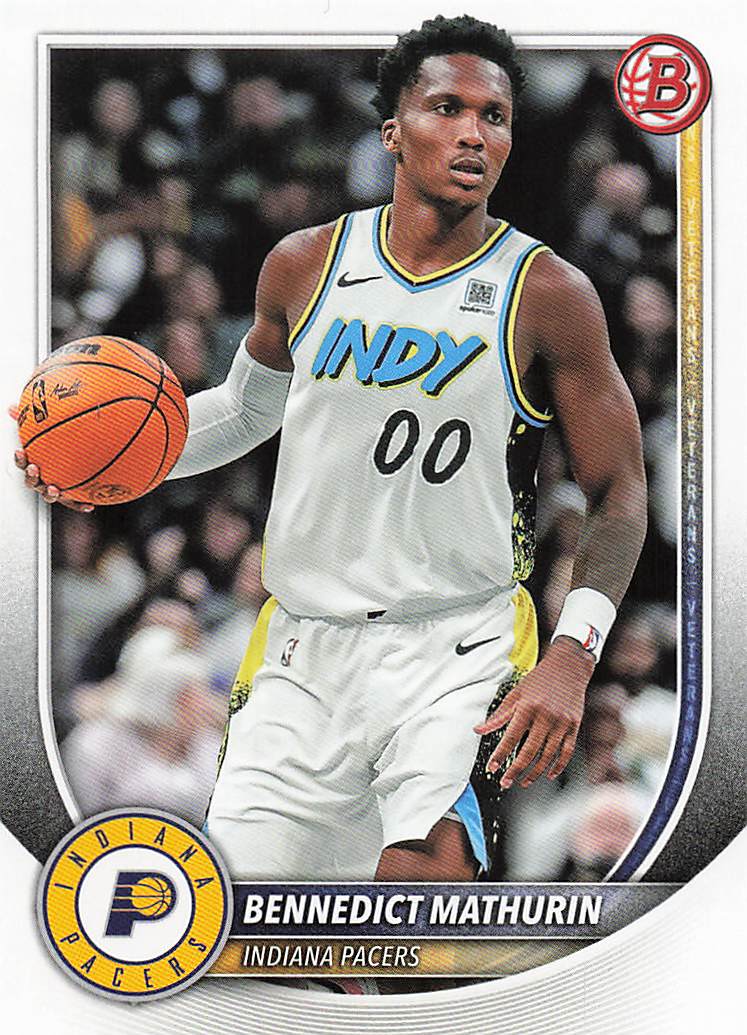 2025-26 Bowman Basketball Bennedict Mathurin #78