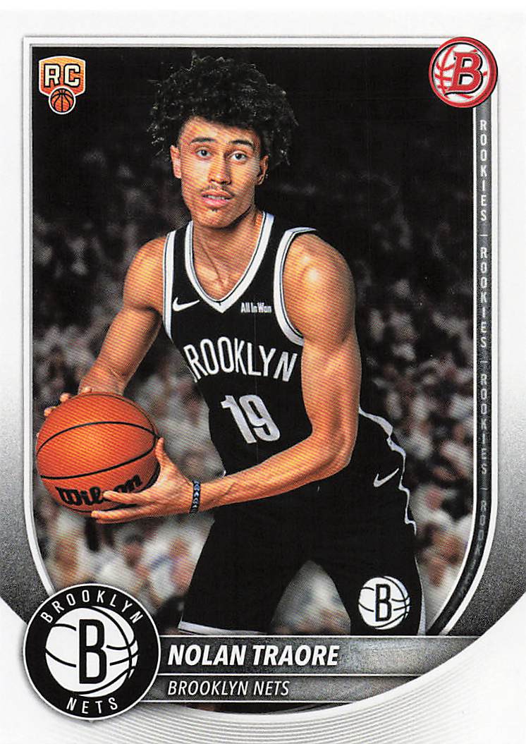 2025-26 Bowman Basketball Nolan Traore #19 Rookie