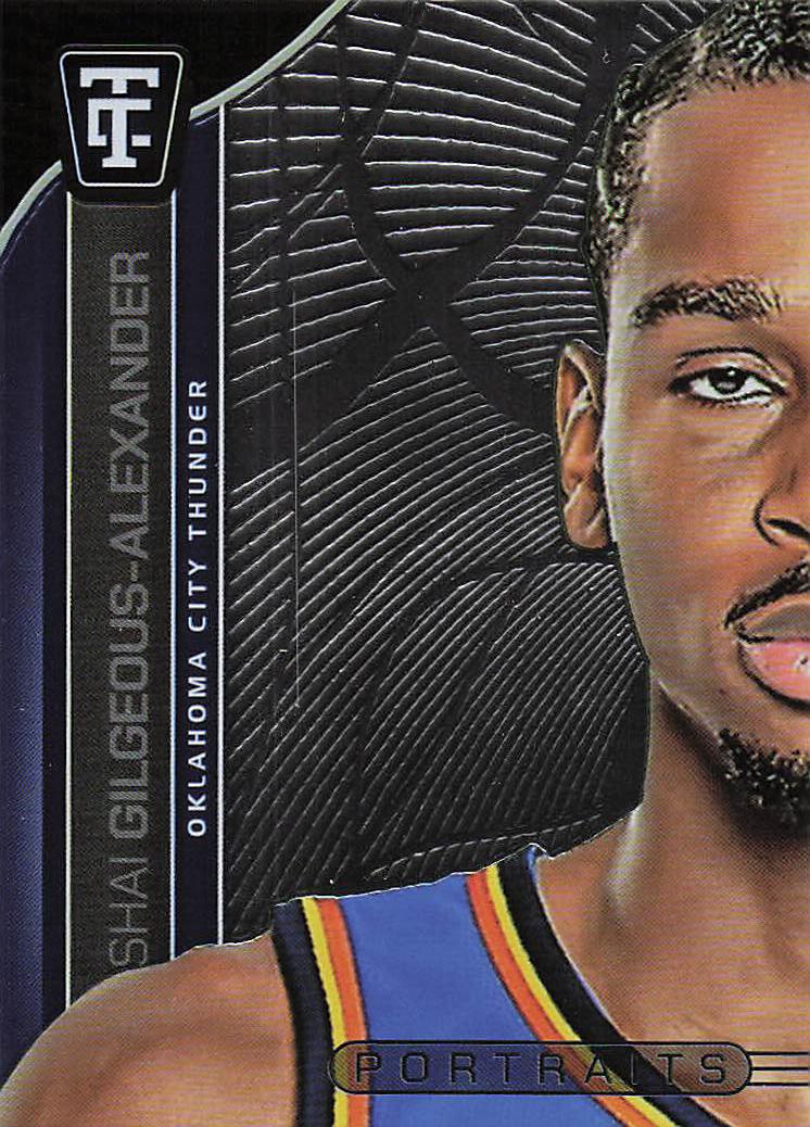 2024-25 Panini Totally Certified Basketball Portraits Shai Gilgeous-Alexander #5