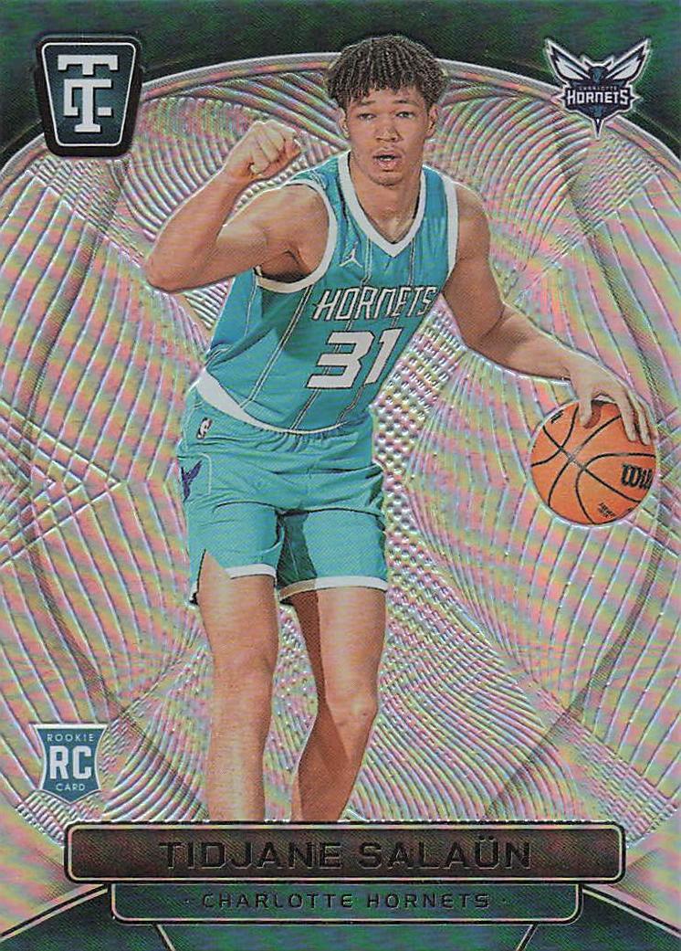 2024-25 Panini Totally Certified Basketball Tidjane Salaun #137 Rookie