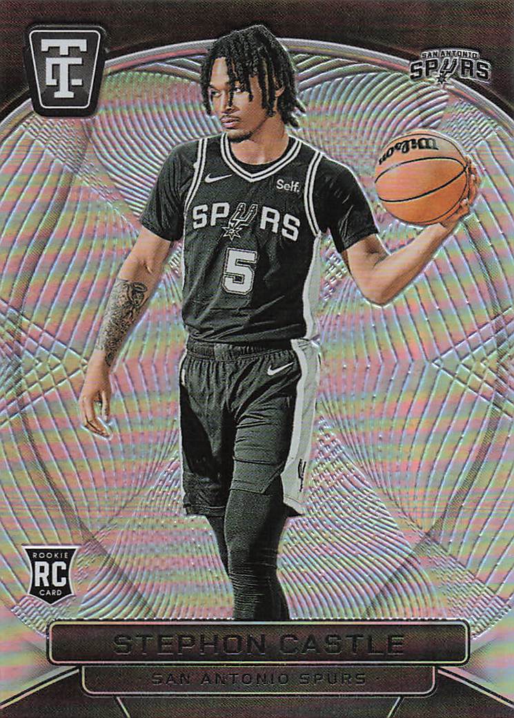 2024-25 Panini Totally Certified Basketball Stephon Castle #167 Rookie