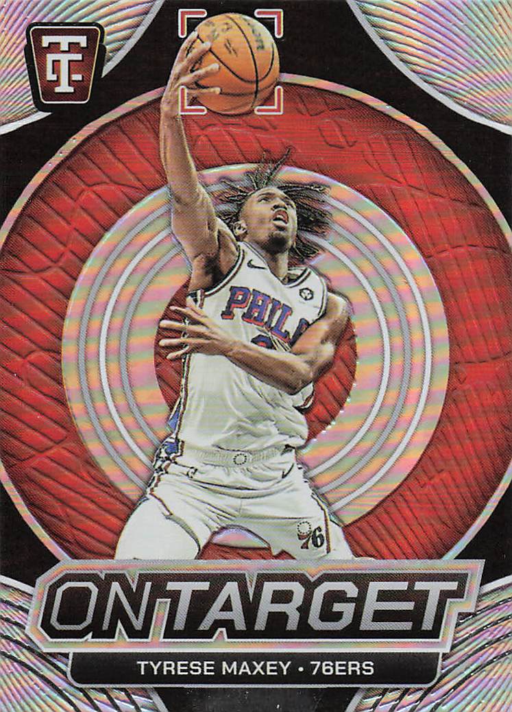 2024-25 Panini Totally Certified Basketball On Target Tyrese Maxey #3