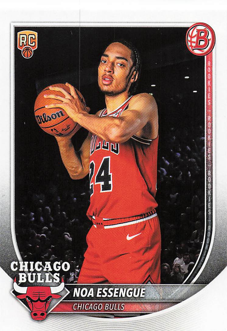 2025-26 Bowman Basketball Noa Essengue #12 Rookie