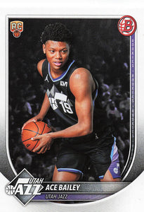 2025-26 Bowman Basketball Ace Bailey #5 Rookie