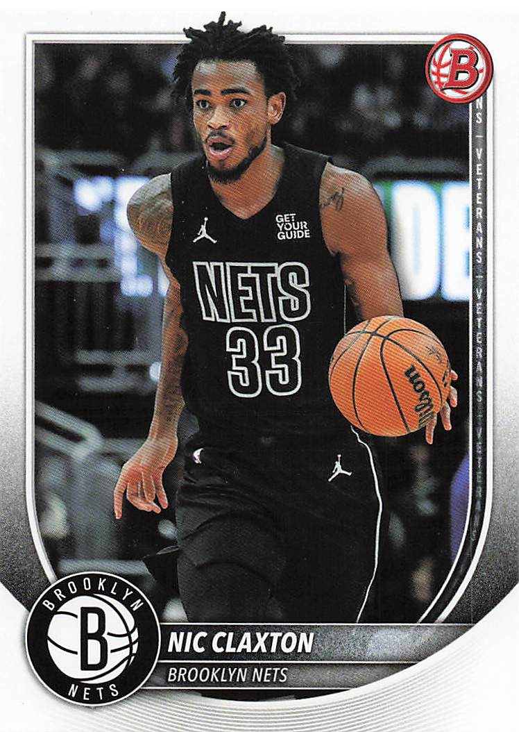 2025-26 Bowman Basketball Nic Claxton #150