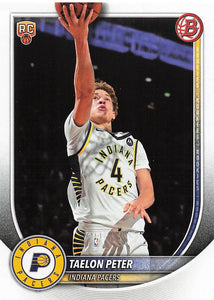 2025-26 Bowman Basketball Taelon Peter #50 Rookie