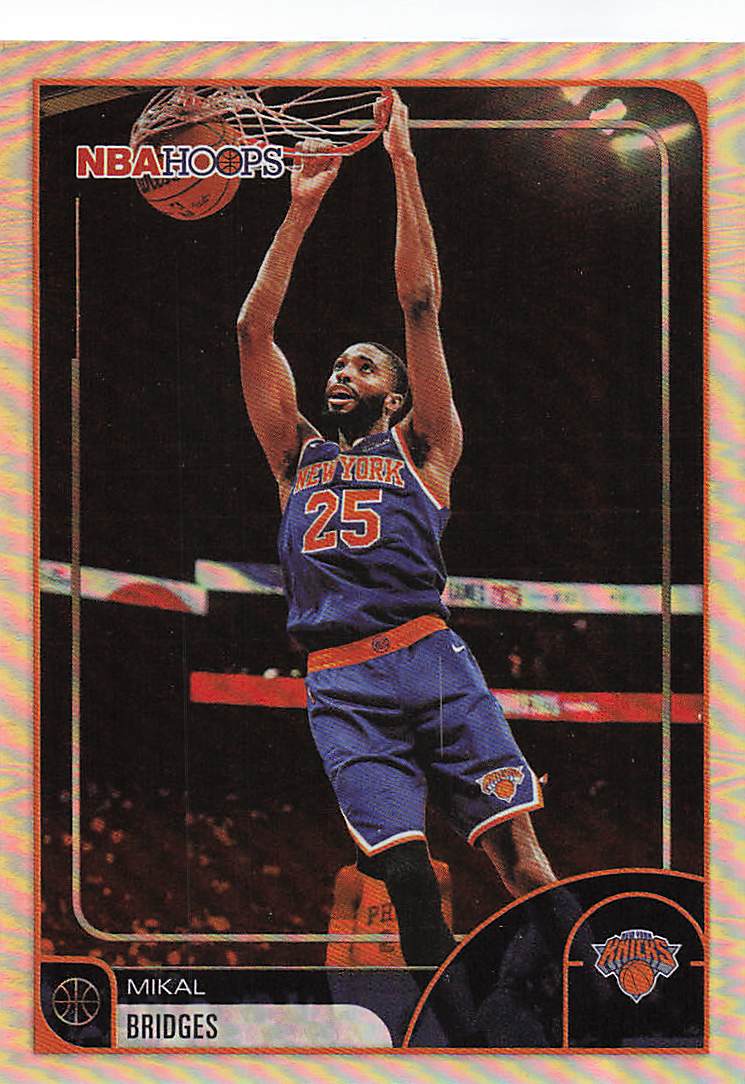 2025-26 Hoops Basketball Mikal Bridges #100