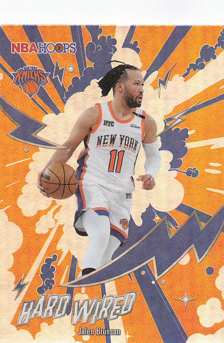 2025-26 Hoops Basketball Hard Wired Jalen Brunson #HW-5