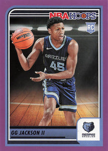 2023-24 Hoops Basketball Purple GG Jackson II #275 Rookie