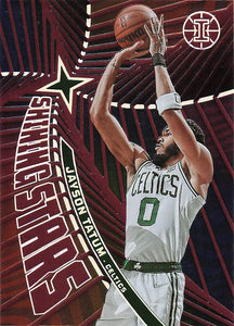 2021-22 Panini Illusions Basketball Shining Stars Jayson Tatum #10
