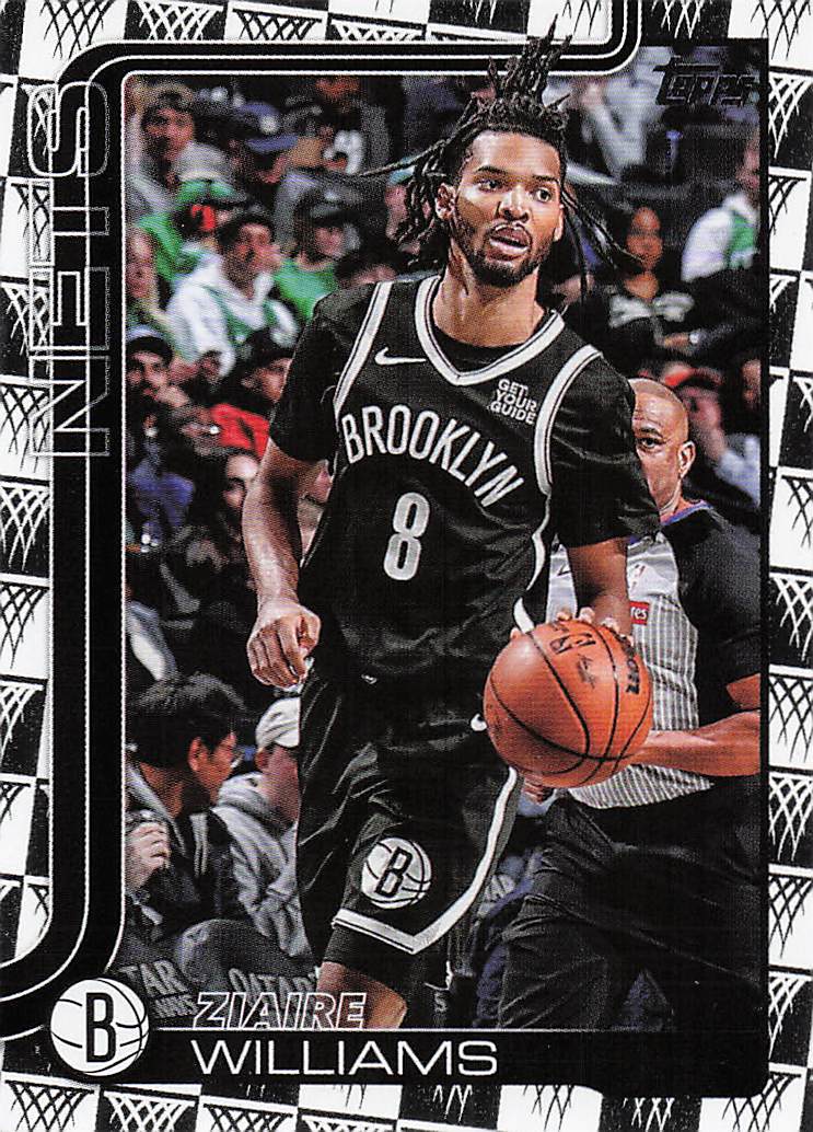 2025-26 Topps Basketball Season Tip Off Ziaire Williams #9