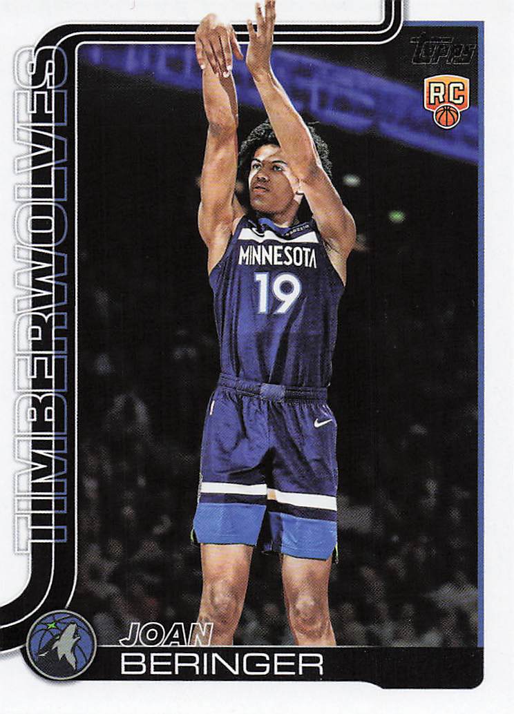 2025-26 Topps Basketball Joan Beringer #217 Rookie