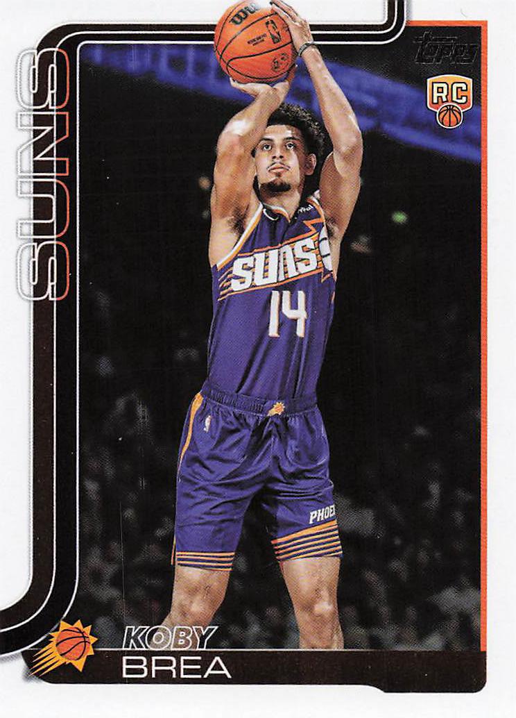 2025-26 Topps Basketball Koby Brea #242 Rookie