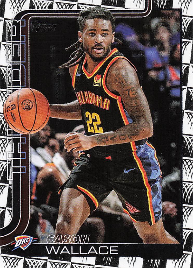 2025-26 Topps Basketball Season Tip Off Cason Wallace #119