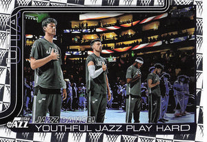 2025-26 Topps Season Tip Off Jazz Dance!: Youthful Jazz Play Hard #290