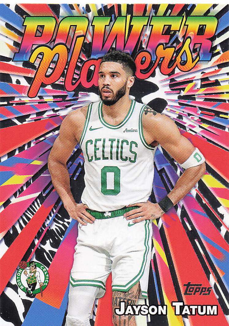 2025-26 Topps Basketball Power Players Jayson Tatum #PP-5