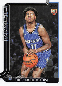 2025-26 Topps Basketball Jase Richardson #225 Rookie