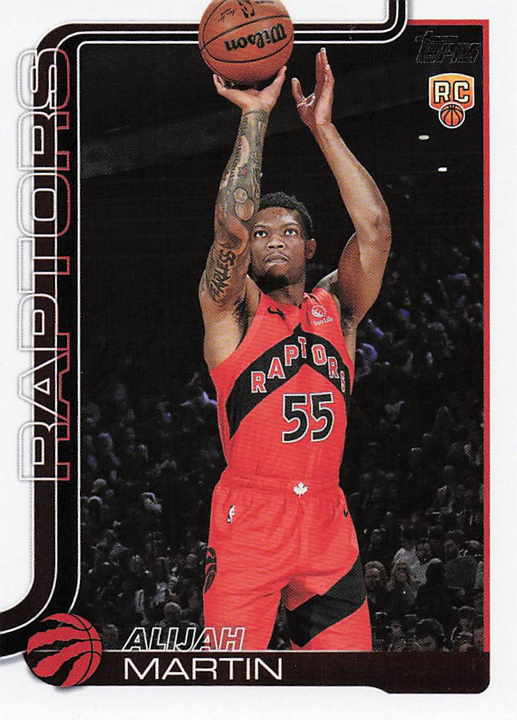 2025-26 Topps Basketball Alijah Martin #240 Rookie