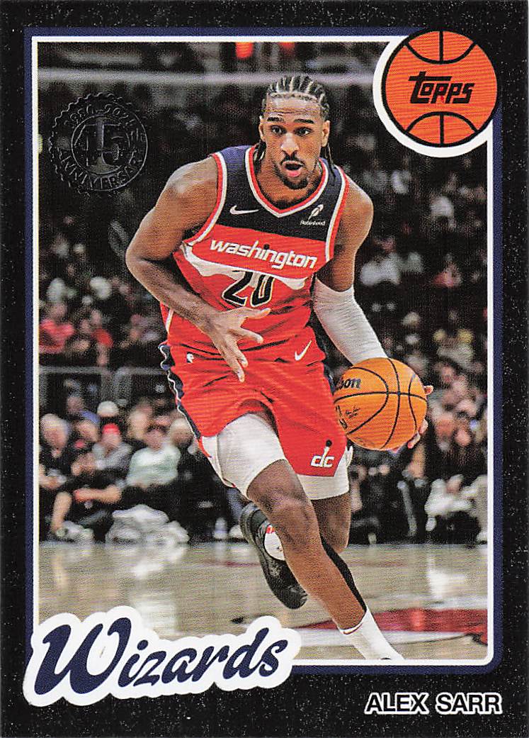2025-26 Topps Basketball 1980-81 Topps Basketball Alex Sarr #80BK-23