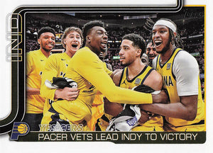 2025-26 Topps Basketball Yes'Cers: Pacer Vets Lead Indy To Victory #280