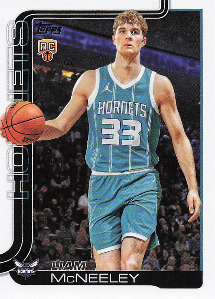 2025-26 Topps Basketball Liam McNeeley #229 Rookie
