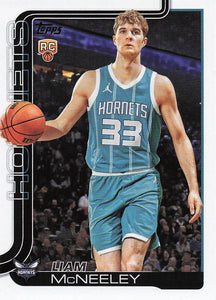 2025-26 Topps Basketball Liam McNeeley #229 Rookie