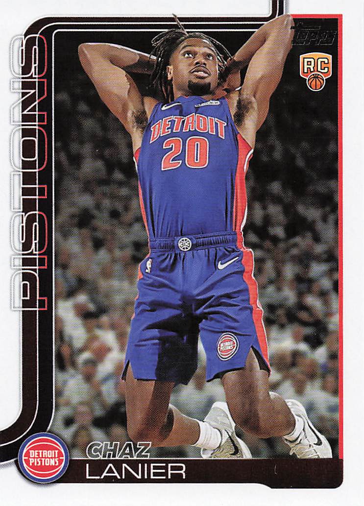 2025-26 Topps Basketball Chaz Lanier #238 Rookie