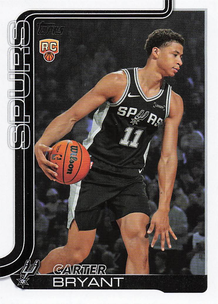 2025-26 Topps Basketball Carter Bryant #214 Rookie