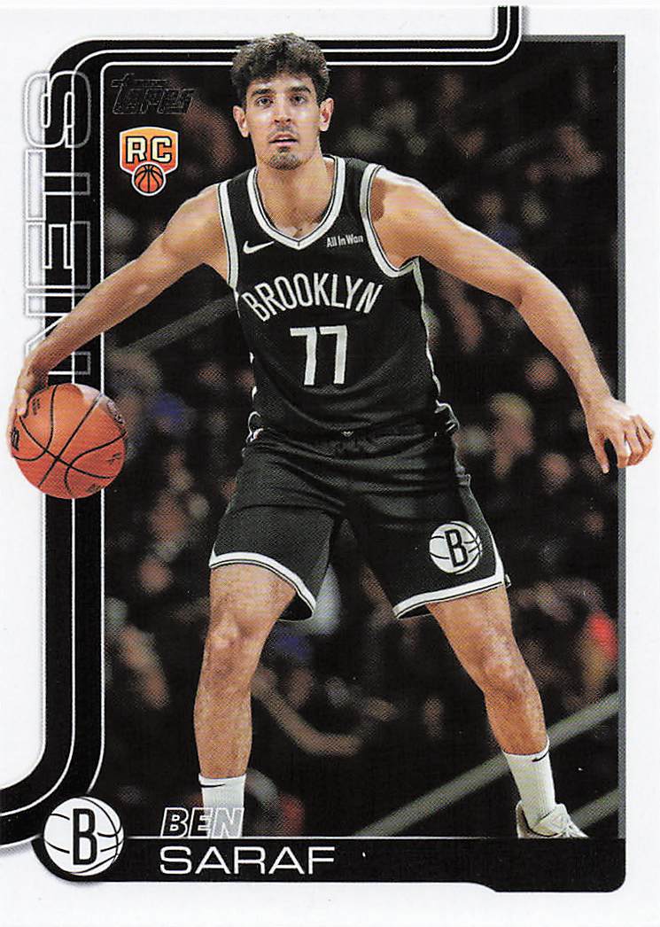 2025-26 Topps Basketball Ben Saraf #226 Rookie