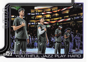 2025-26 Topps Basketball Jazz Dance!: Youthful Jazz Play Hard #290