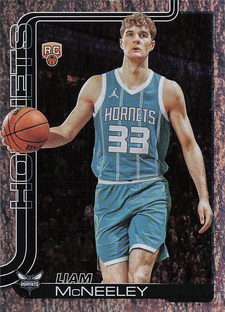 2025-26 Topps Basketball Holo Foil Liam McNeeley #229 Rookie
