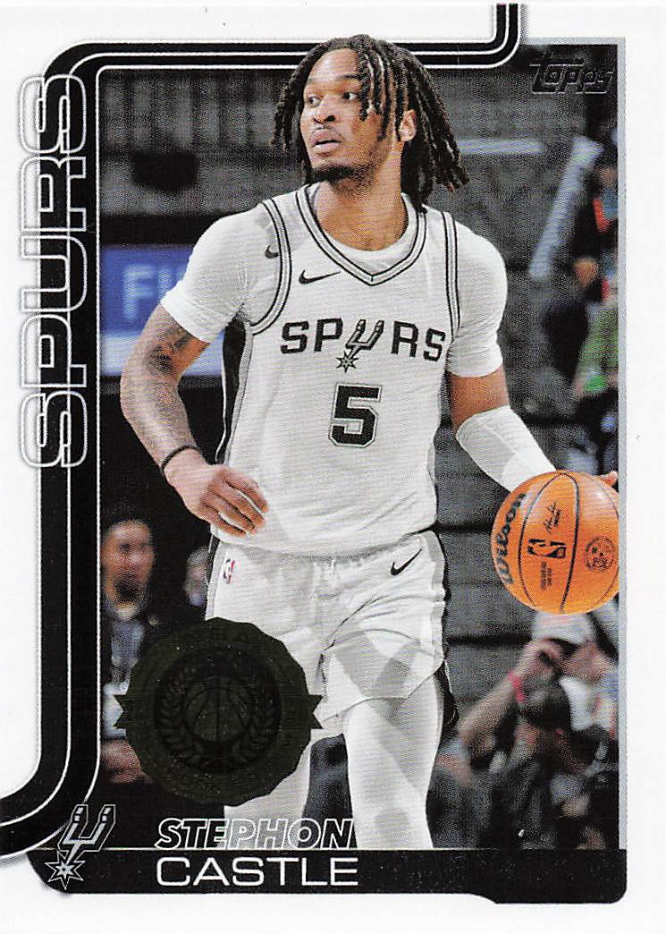 2025-26 Topps Basketball Stephon Castle #197
