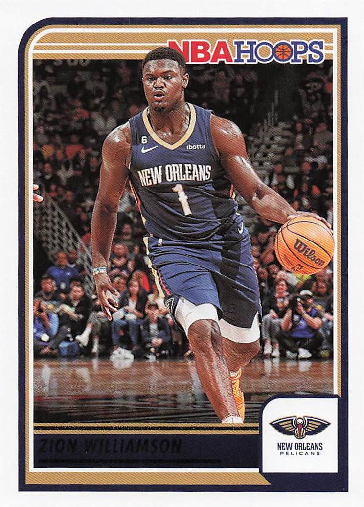 2023-24 Hoops Basketball Zion Williamson #15