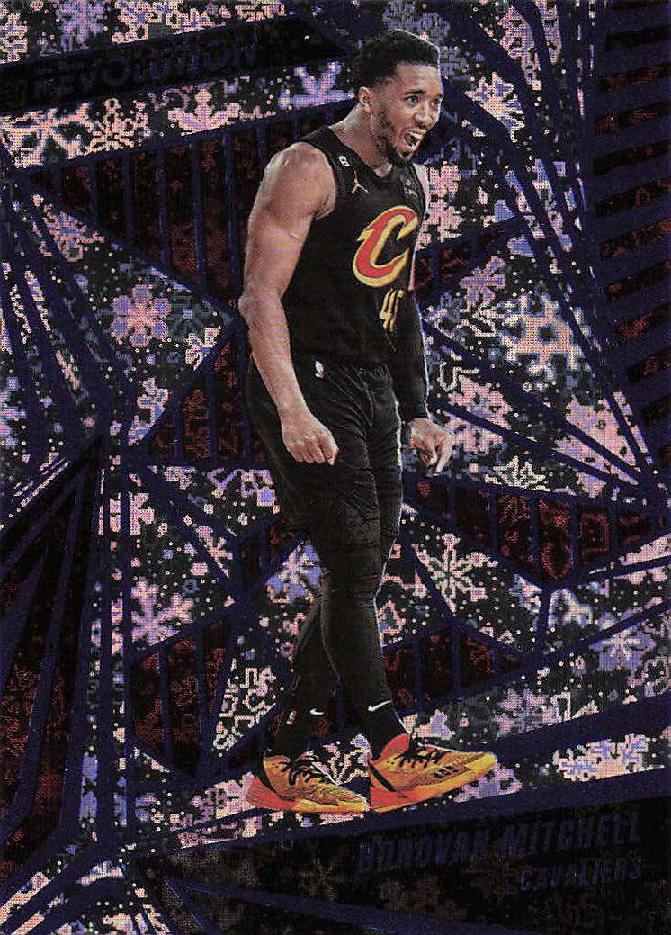 2023-24 Panini Revolution Basketball Winter Donovan Mitchell #84