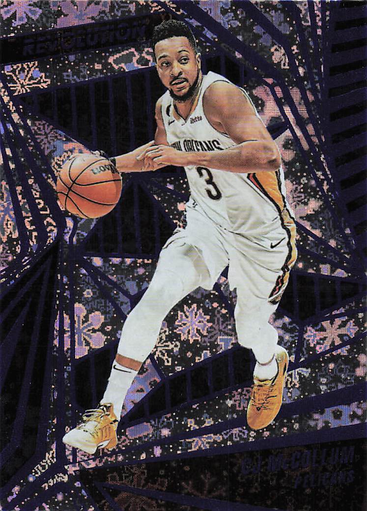 2023-24 Panini Revolution Basketball Winter CJ McCollum #33