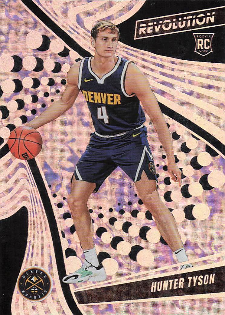 2023-24 Panini Revolution Basketball Avalanche Hunter Tyson #137 Rookie