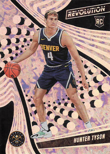 2023-24 Panini Revolution Basketball Avalanche Hunter Tyson #137 Rookie
