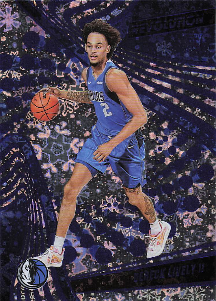 2023-24 Panini Revolution Basketball Winter Dereck Lively II #120 Rookie