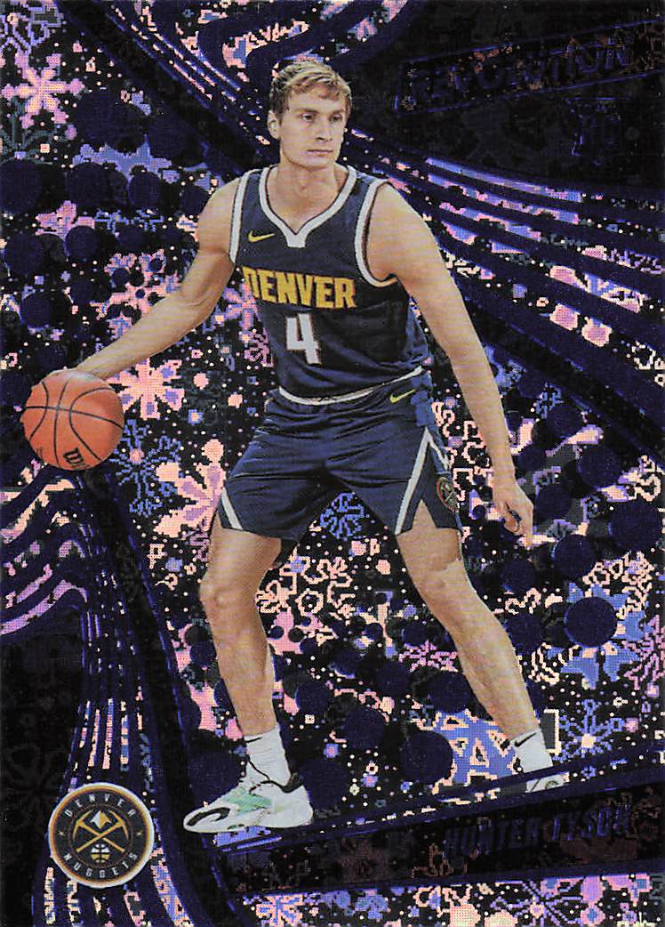 2023-24 Panini Revolution Basketball Winter Hunter Tyson #137 Rookie