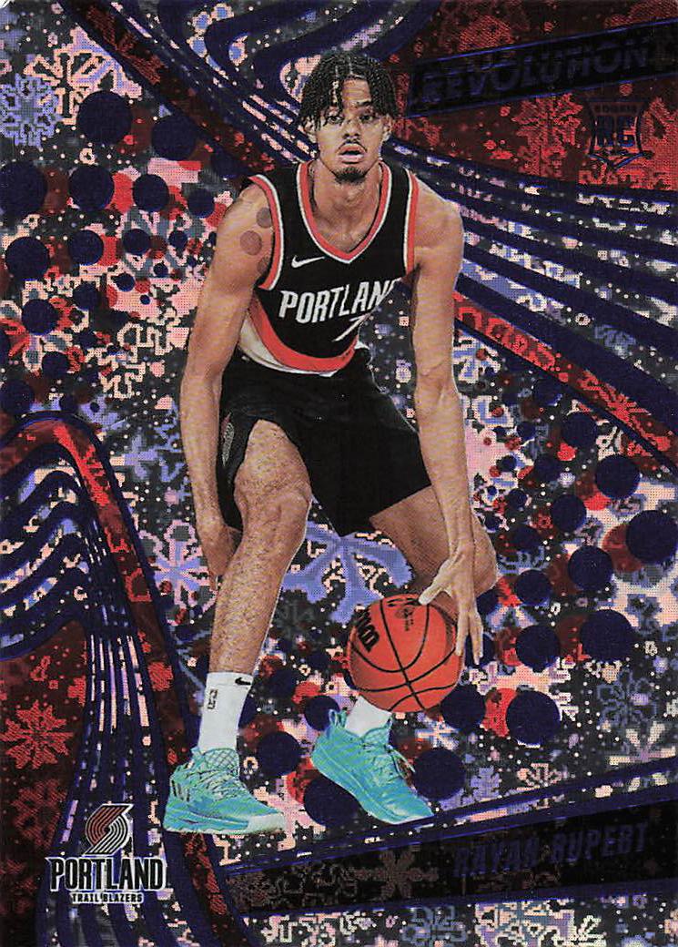 2023-24 Panini Revolution Basketball Winter Rayan Rupert #141 Rookie