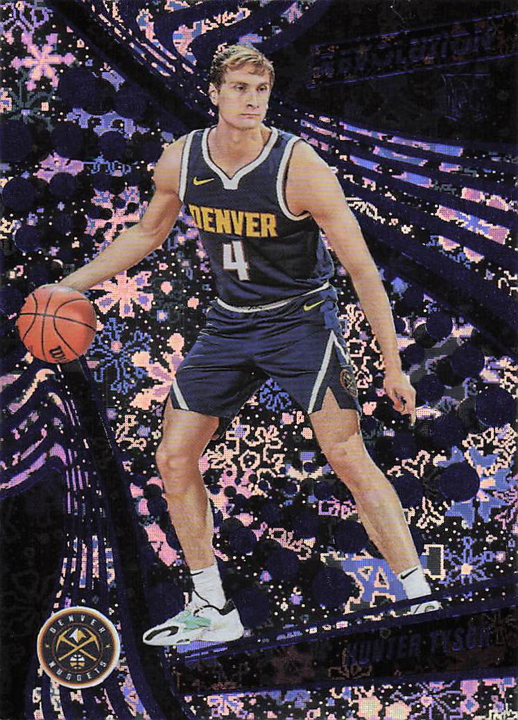 2023-24 Panini Revolution Basketball Winter Hunter Tyson #137 Rookie