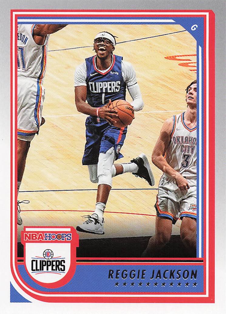 2022-23 Hoops Basketball Reggie Jackson #179