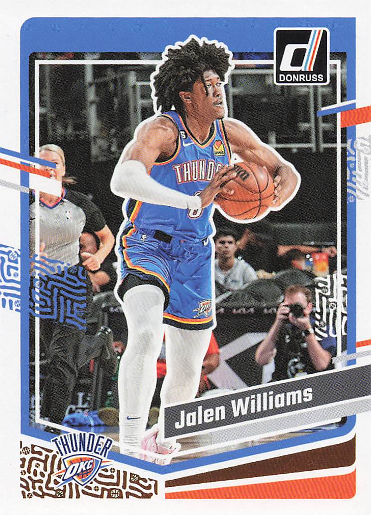 2023-24 Donruss Basketball Jalen Williams #76