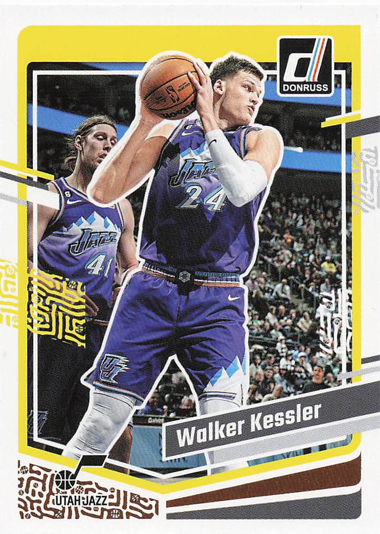 2023-24 Donruss Basketball Walker Kessler #80